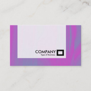 Carte De Visite Panneau - Magenta et Bleu