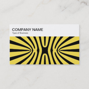 Carte De Visite Panneau supérieur - Abstrait fractal à contraste é