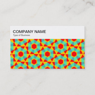 Carte De Visite Panneau supérieur - Motif géométrique 060614(1) En