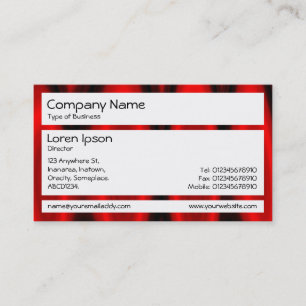 Carte De Visite Panneaux - Hall of Flame 02