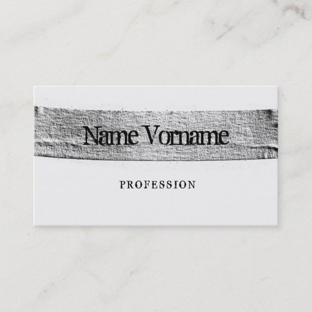 Carte De Visite Pansement (Devant)