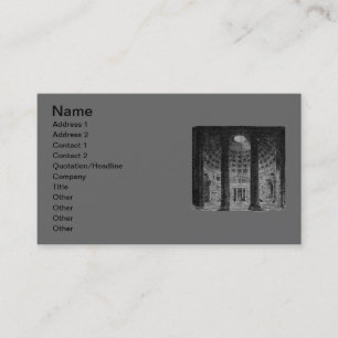 Carte de visite Panthéon