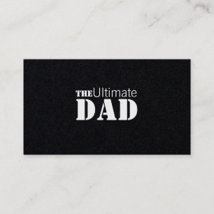 Carte De Visite Papa ultime
