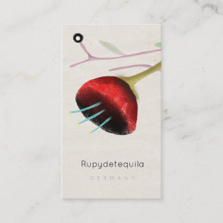 Carte de visite Papaver Poppy