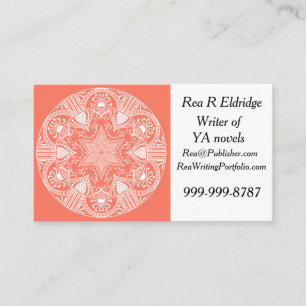 Carte De Visite Papaya Mandala