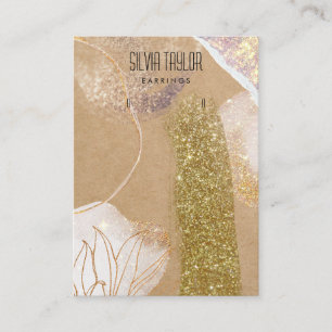 Carte De Visite papier abstrait minimal simple Écran de lecture