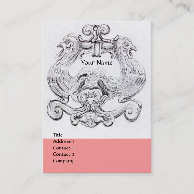 Carte De Visite Papier de perle TAROT 1 (Devant)