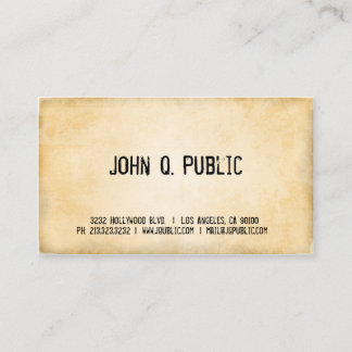 Carte De Visite Papier vintage