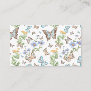 Carte De Visite Papillon, effet Art