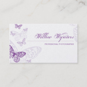 CARTE DE VISITE :: papillons 3L
