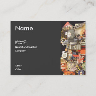 Carte De Visite Paranoïde plus que je vois