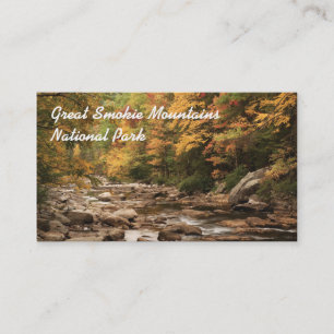 Carte De Visite Parc national des Great Smokie Mountains