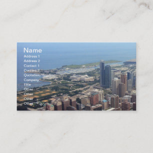 Carte De Visite Parc nordique d'île, Chicago, IL