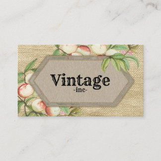 Carte De Visite Parc vintage de pêche