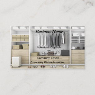 Carte de visite parfait pour des organisateurs