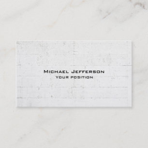 Carte De Visite Paroi gris tendance unique