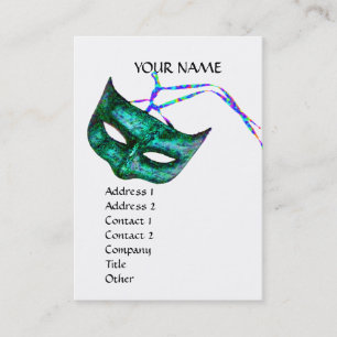 CARTE DE VISITE PARTI MASQUERADE