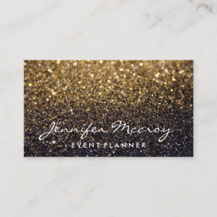 Carte de visite - Parties scintillant étincelante 
