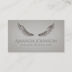 Carte De Visite Parties scintillant Mascara Eyelash Extensions Car