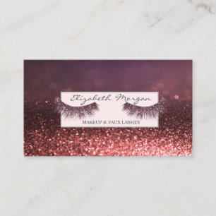 Carte De Visite Parties scintillant professionnelle moderne Bokeh 