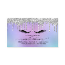 Parties scintillant Silver Eyelash Extension Fidél