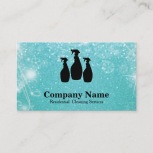 Carte De Visite Parties scintillantes élégantes Bokeh de service