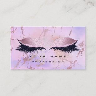 Carte De Visite Parties scintillantes roses pourpres Ombre de