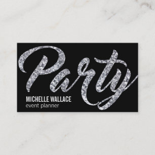 Carte De Visite Party Script de remplissage