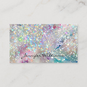 Carte De Visite Pastel Alcohol Enk Holographic Parties scintillant