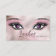 Pastel Rose Parties scintillant Lashes Extension A