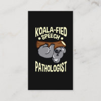 Pathologiste de la parole Cute Koala Professeur de