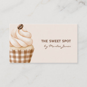 Carte De Visite Pâtisserie Chef Cupcake Boulangerie
