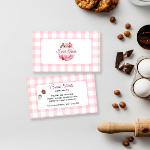 Carte De Visite Pâtisserie Douceurs 