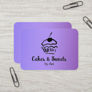 Carte De Visite Pâtisserie Maison Gâteau Maison