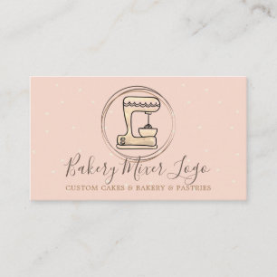 Carte De Visite pâtisserie pâtisserie pâtisserie joli mélange pâte