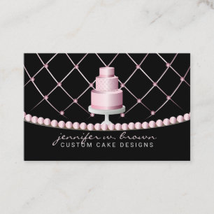Carte De Visite Pâtisseries de fêtes gâteaux de mariage de boulang