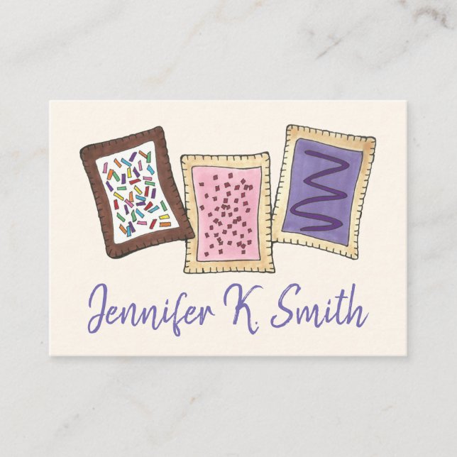 Carte De Visite Pâtisseries grille pain boulangerie pâtisserie Che (Devant)