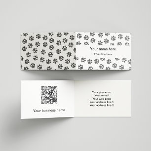 Carte De Visite Patrouilles de Doodle, Paws de Chien, Paws de Chat