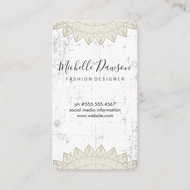 Carte De Visite Patter branché (Devant)