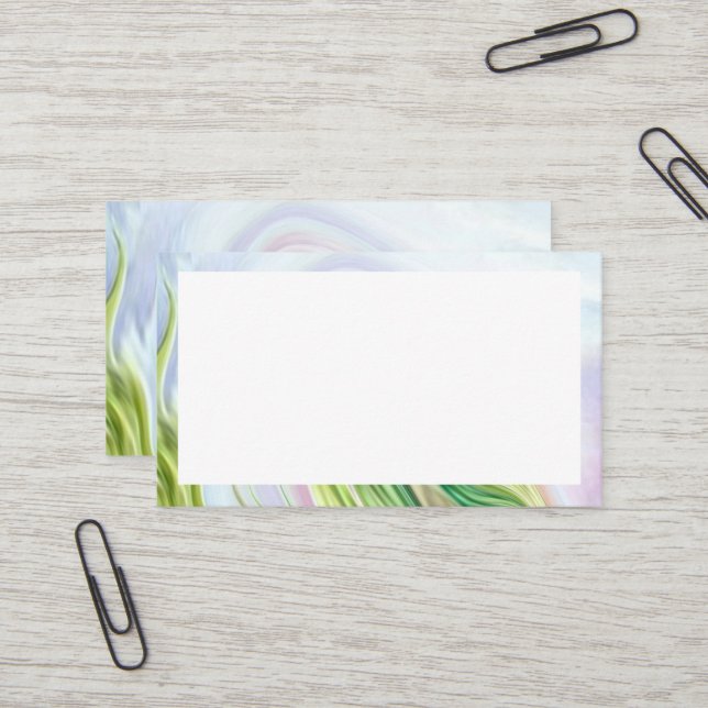 Carte De Visite pattern abstract. (Devant/Arrière en situation)