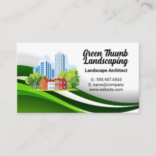 Carte De Visite Paysage commercial Jardinage
