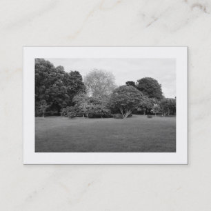 Carte De Visite Paysage du parc (bordé)