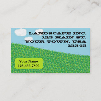 Carte de visite paysager