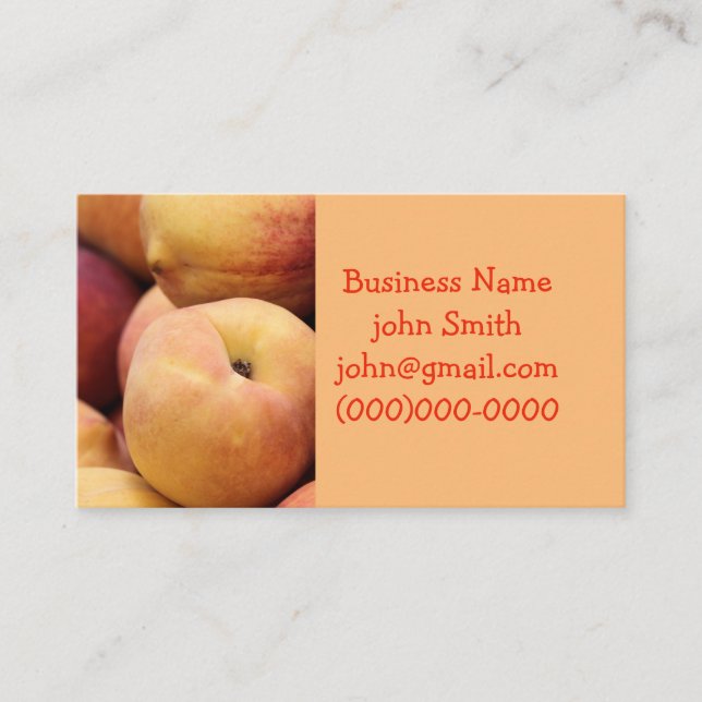 Carte De Visite Peachy (Devant)