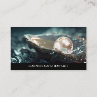Carte De Visite Pearl Oyster de la planète Terre