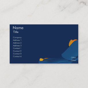 Carte De Visite Peau de fleur - affaires