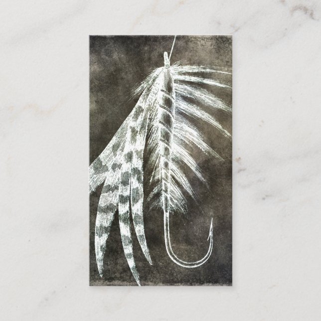 Carte De Visite Pêche - Pêche à la ligne Pêche à la ligne Poisson  (Devant)