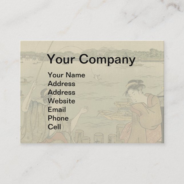 Carte De Visite Pêcheurs Japonais (Devant)