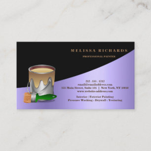 Carte de Visite Peintre