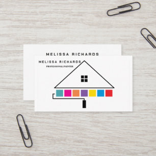 Carte De Visite Peintre